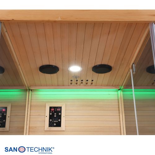 Sanotechnik - NORDISK 1 Infrarotkabine für 1 Person 80x110x190 cm
