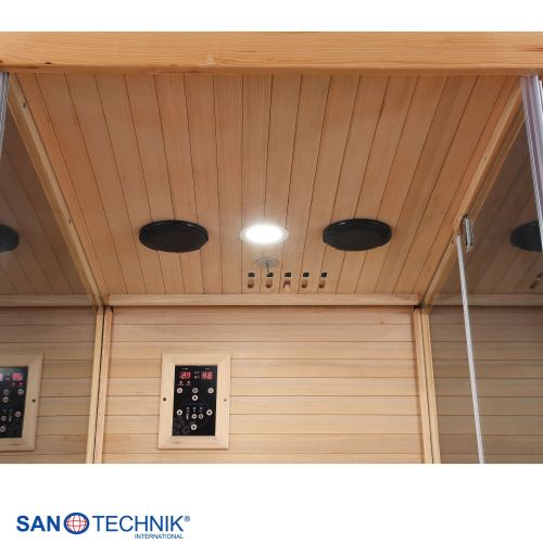 Sanotechnik - NORDISK 1 Infrarotkabine für 1 Person 80x110x190 cm