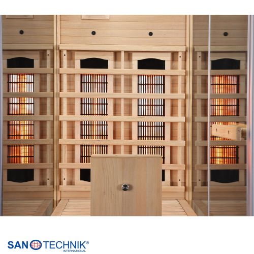 Sanotechnik - NORDISK 1 Infrarotkabine für 1 Person 80x110x190 cm