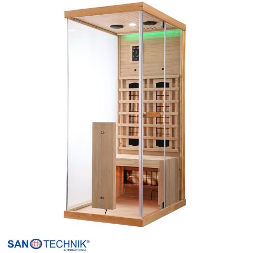 Sanotechnik - NORDISK 1 Infrarotkabine für 1 Person 80x110x190 cm