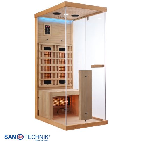 Sanotechnik - NORDISK 1 Infrarotkabine für 1 Person 80x110x190 cm