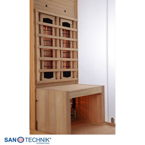 Sanotechnik - NORDISK 1 Infrarotkabine für 1 Person 80x110x190 cm