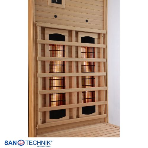 Sanotechnik - NORDISK 1 Infrarotkabine für 1 Person 80x110x190 cm