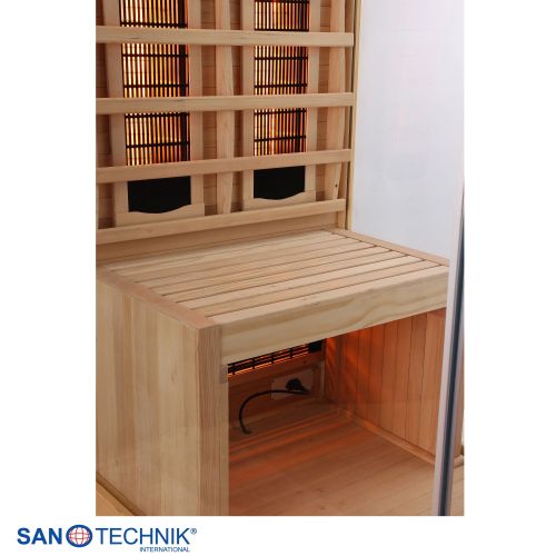 Sanotechnik - NORDISK 1 Infrarotkabine für 1 Person 80x110x190 cm