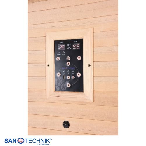 Sanotechnik - NORDISK 1 Infrarotkabine für 1 Person 80x110x190 cm