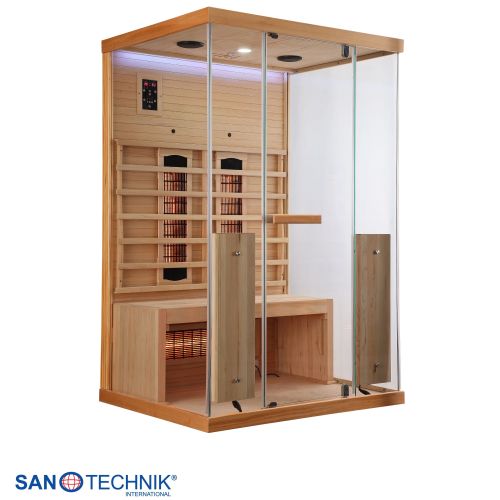Sanotechnik - NORDISK 2 Infrarotkabine für 2 Personen 125x100x190 cm