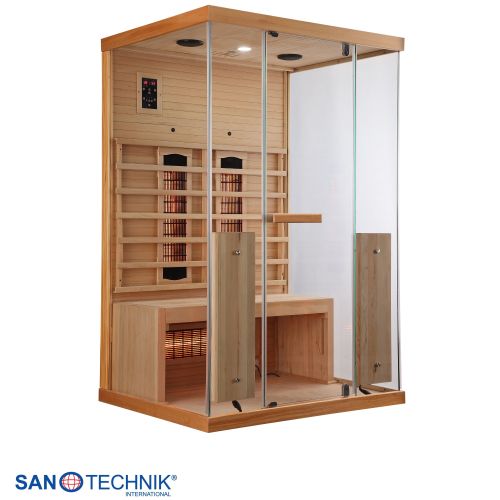 Sanotechnik - NORDISK 2 Infrarotkabine für 2 Personen 125x100x190 cm