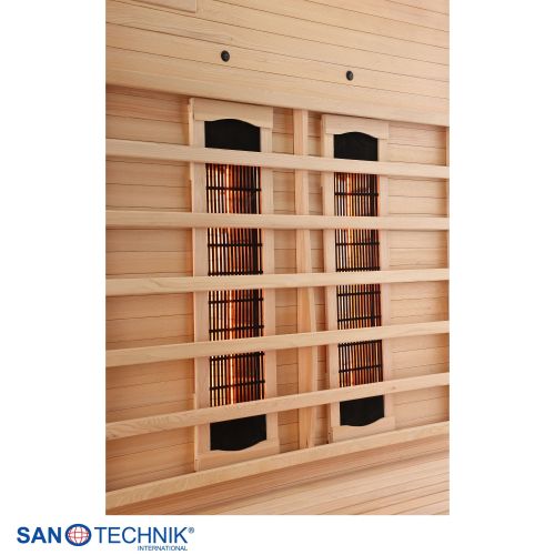 Sanotechnik - NORDISK 2 Infrarotkabine für 2 Personen 125x100x190 cm