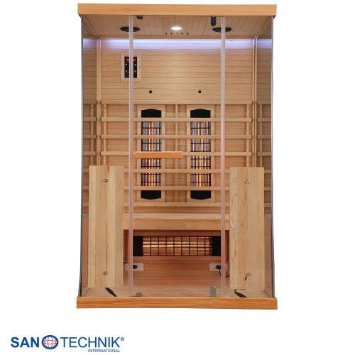 Sanotechnik - NORDISK 2 Infrarotkabine für 2 Personen 125x100x190 cm