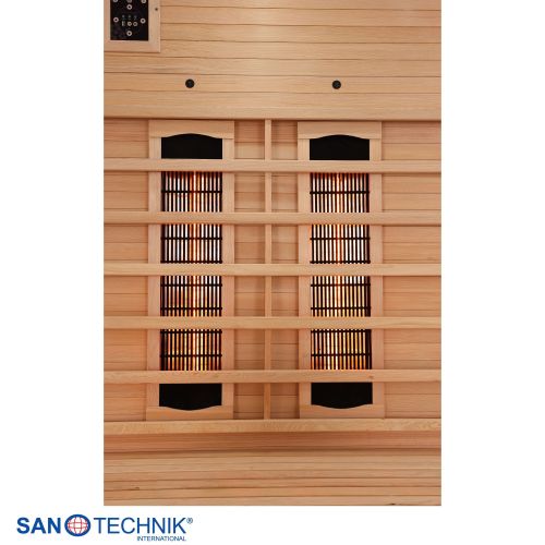 Sanotechnik - NORDISK 2 Infrarotkabine für 2 Personen 125x100x190 cm