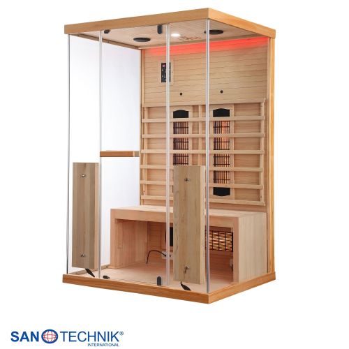 Sanotechnik - NORDISK 2 Infrarotkabine für 2 Personen 125x100x190 cm