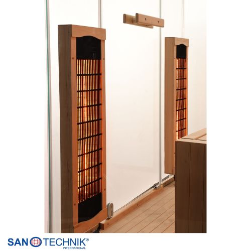 Sanotechnik - NORDISK 2 Infrarotkabine für 2 Personen 125x100x190 cm