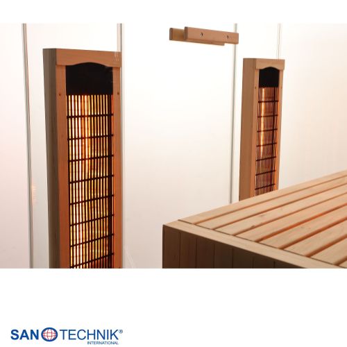 Sanotechnik - NORDISK 2 Infrarotkabine für 2 Personen 125x100x190 cm