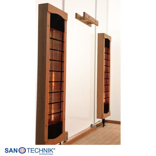Sanotechnik - NORDISK 2 Infrarotkabine für 2 Personen 125x100x190 cm