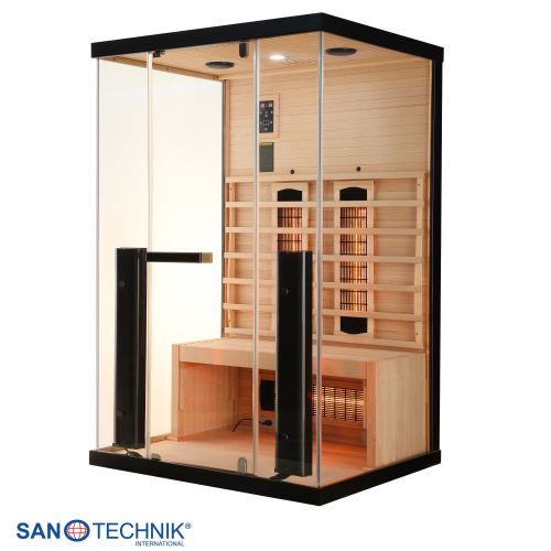 Sanotechnik - BILLUND 2 Infrarotkabine für 2 Personen 125x100x190 cm