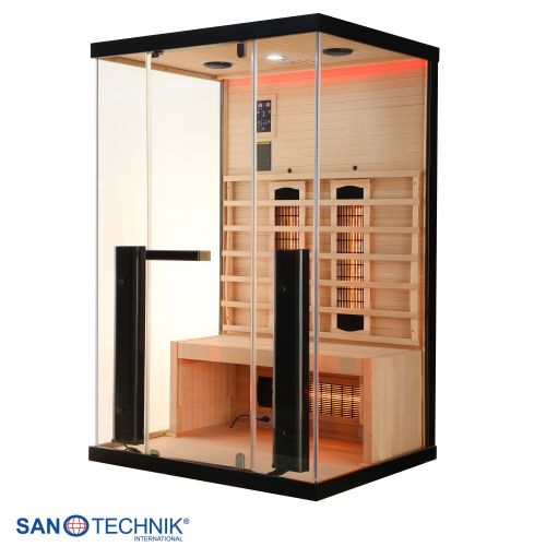 Sanotechnik - BILLUND 2 Infrarotkabine für 2 Personen 125x100x190 cm