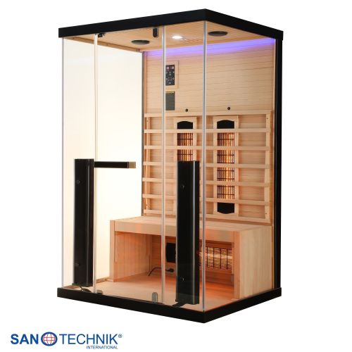 Sanotechnik - BILLUND 2 Infrarotkabine für 2 Personen 125x100x190 cm