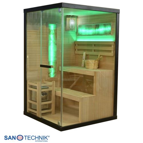 Sanotechnik - LUXOR 1 savna za 2 osebi 120x120x190 cm