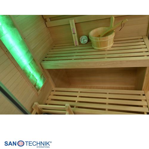 Sanotechnik - LUXOR 1 savna za 2 osebi 120x120x190 cm