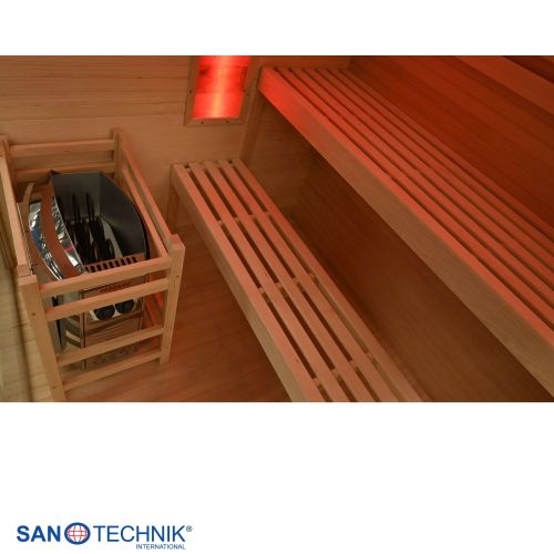 Sanotechnik - LUXOR 1 savna za 2 osebi 120x120x190 cm