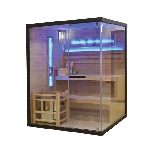 Sanotechnik - LUXOR 2 solna savna za 3 osebe 150x140x190 cm