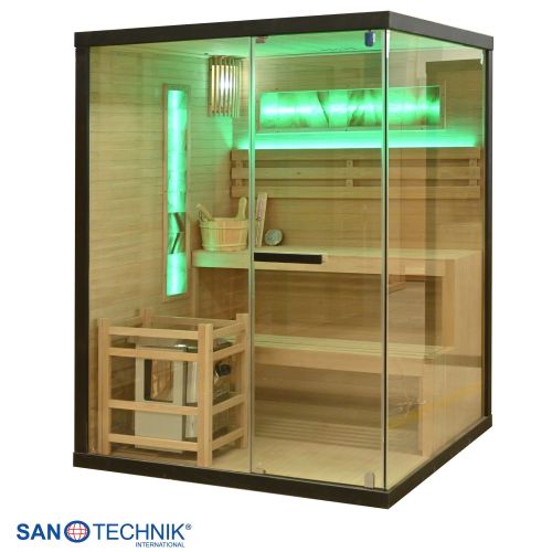 Sanotechnik - LUXOR 2 Sauna für 3 Personen 150x140x190 cm