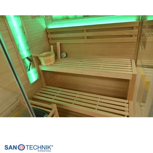 Sanotechnik - LUXOR 2 Sauna für 3 Personen 150x140x190 cm