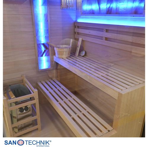 Sanotechnik - LUXOR 2 Sauna für 3 Personen 150x140x190 cm