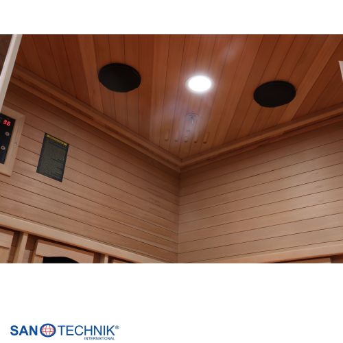 Sanotechnik - SUPREME Infrarotkabine für 2 Personen 120x120x190 cm