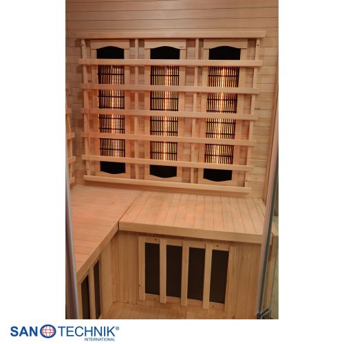 Sanotechnik - SUPREME Infrarotkabine für 2 Personen 120x120x190 cm
