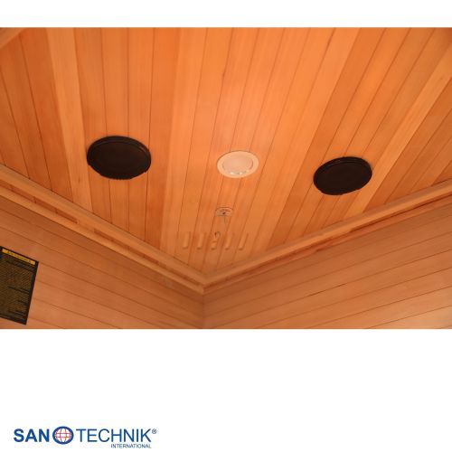Sanotechnik - SUPREME Infrarotkabine für 2 Personen 120x120x190 cm