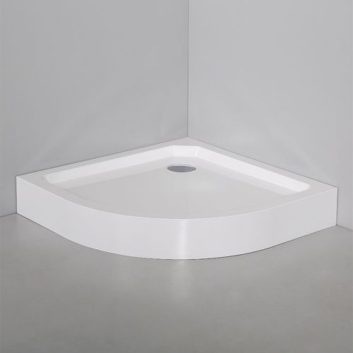 Sanotechnik - SMC tuš kad s sifonom 80x80x14cm