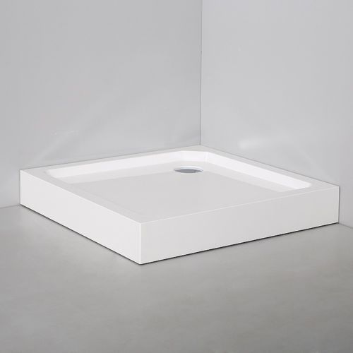 Sanotechnik - SMC tuš kad s sifonom 80x80x14cm