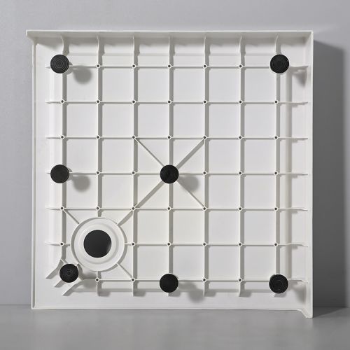 Sanotechnik - SMC tuš kad s sifonom 90x90x14cm