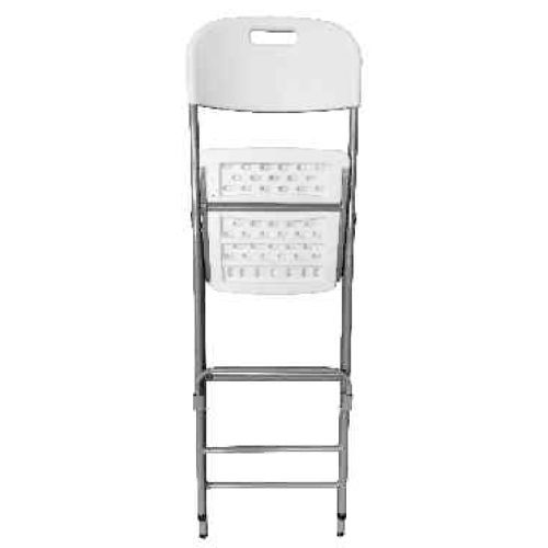 Barstuhl klappbar weiß 57x46x112 cm