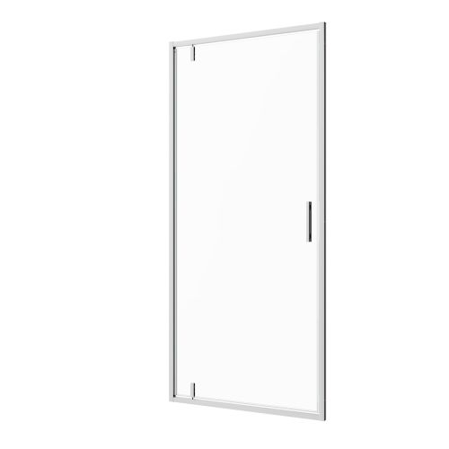 Szerkezeti ajtó króm 80x200 cm 6mm ESG Easy-Clean