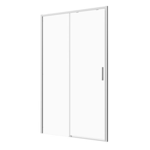 Tolóajtó króm 140x200 cm 6mm ESG Easy-Clean/Soft-Close