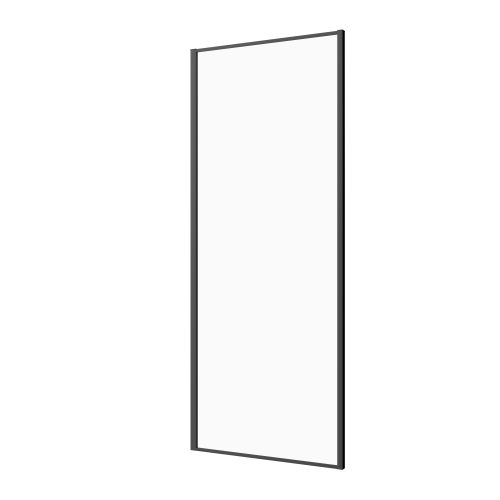 Fixglas schwarz 90x200 cm 6mm ESG Easy-Clean