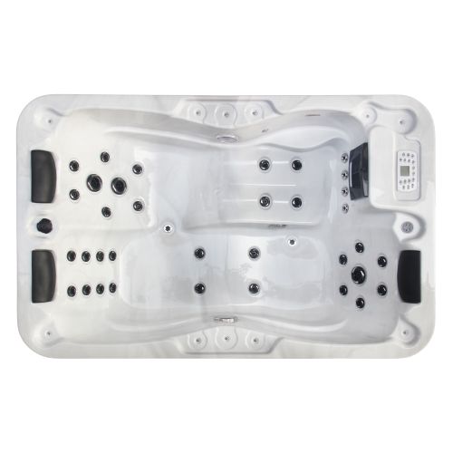 OUTDOORPOOL MODENA +AD  Weiß 205x130x70 cm