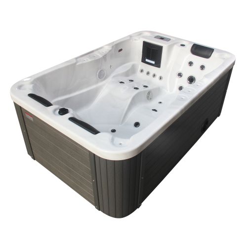 OUTDOORPOOL MODENA +AD  Weiß 205x130x70 cm