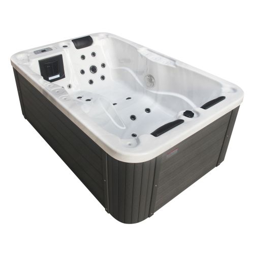 OUTDOORPOOL MODENA +AD  Weiß 205x130x70 cm