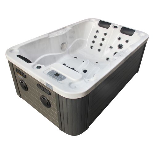 OUTDOORPOOL MODENA +AD  Weiß 205x130x70 cm