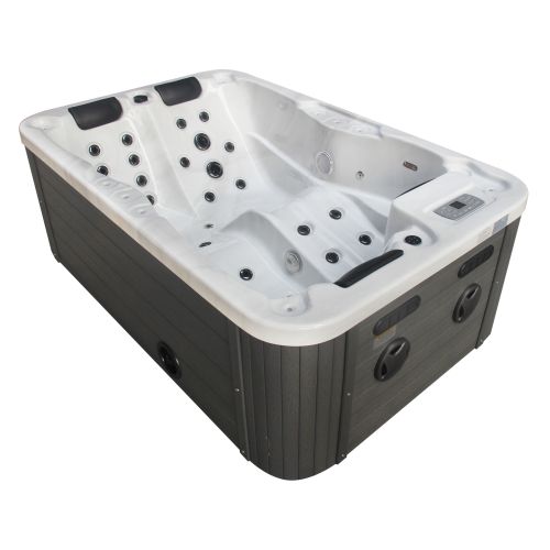 OUTDOORPOOL MODENA +AD  Weiß 205x130x70 cm