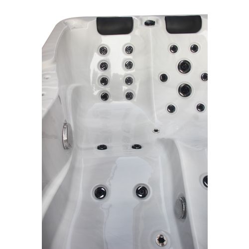 OUTDOORPOOL MODENA +AD  Weiß 205x130x70 cm