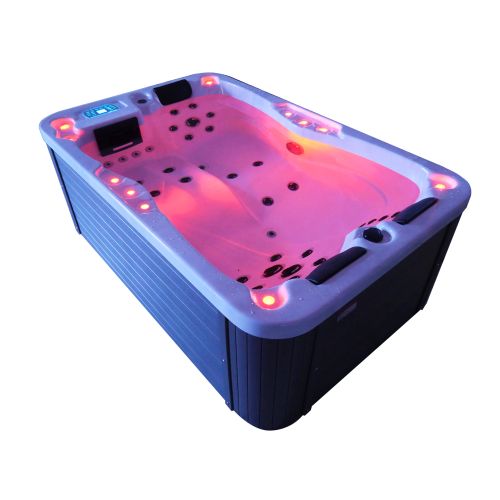 OUTDOORPOOL MODENA +AD  Weiß 205x130x70 cm