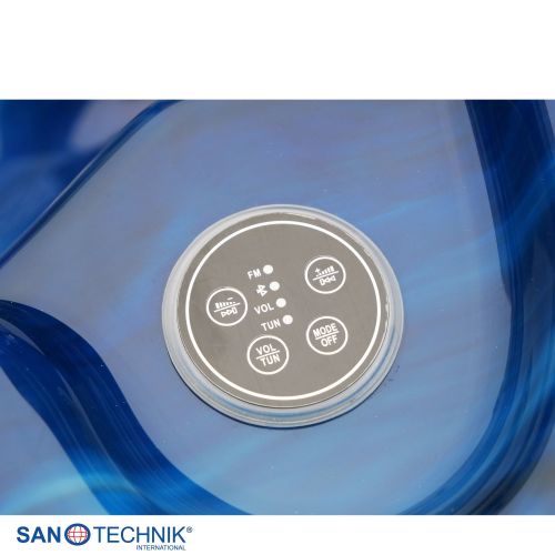 Sanotechnik - Zunanji masažni bazen MODENA - Modri marmor 205x130x70 cm