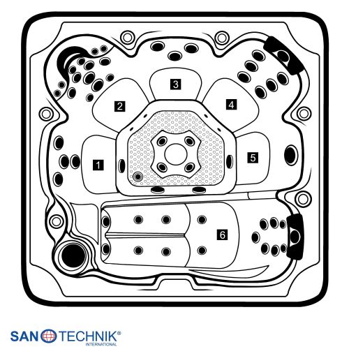 Sanotechnik - OASIS MAXI kültéri medence