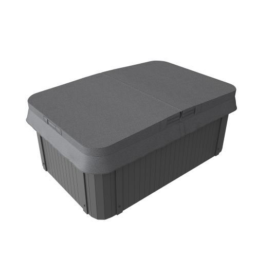OUTDOORPOOL+AD SPLIT white marble 175x115x70 cm
