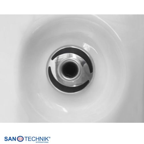 Sanotechnik - SPLIT OUTDOOR WHIRLPOOL white marble inkl. Abdeckung 175x115x70 cm