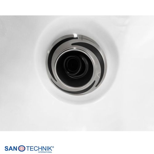 Sanotechnik - SPLIT OUTDOOR WHIRLPOOL white marble inkl. Abdeckung 175x115x70 cm